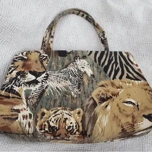 Margaret Smith Safari Vintage tote